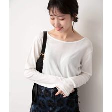 《追加》miller SLOBE別注 SHEER RIB クルーネック