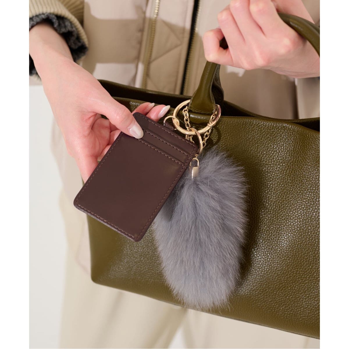 SLOBE ポーチ付きチャーム | スローブ イエナ(SLOBE IENA) | マルイ