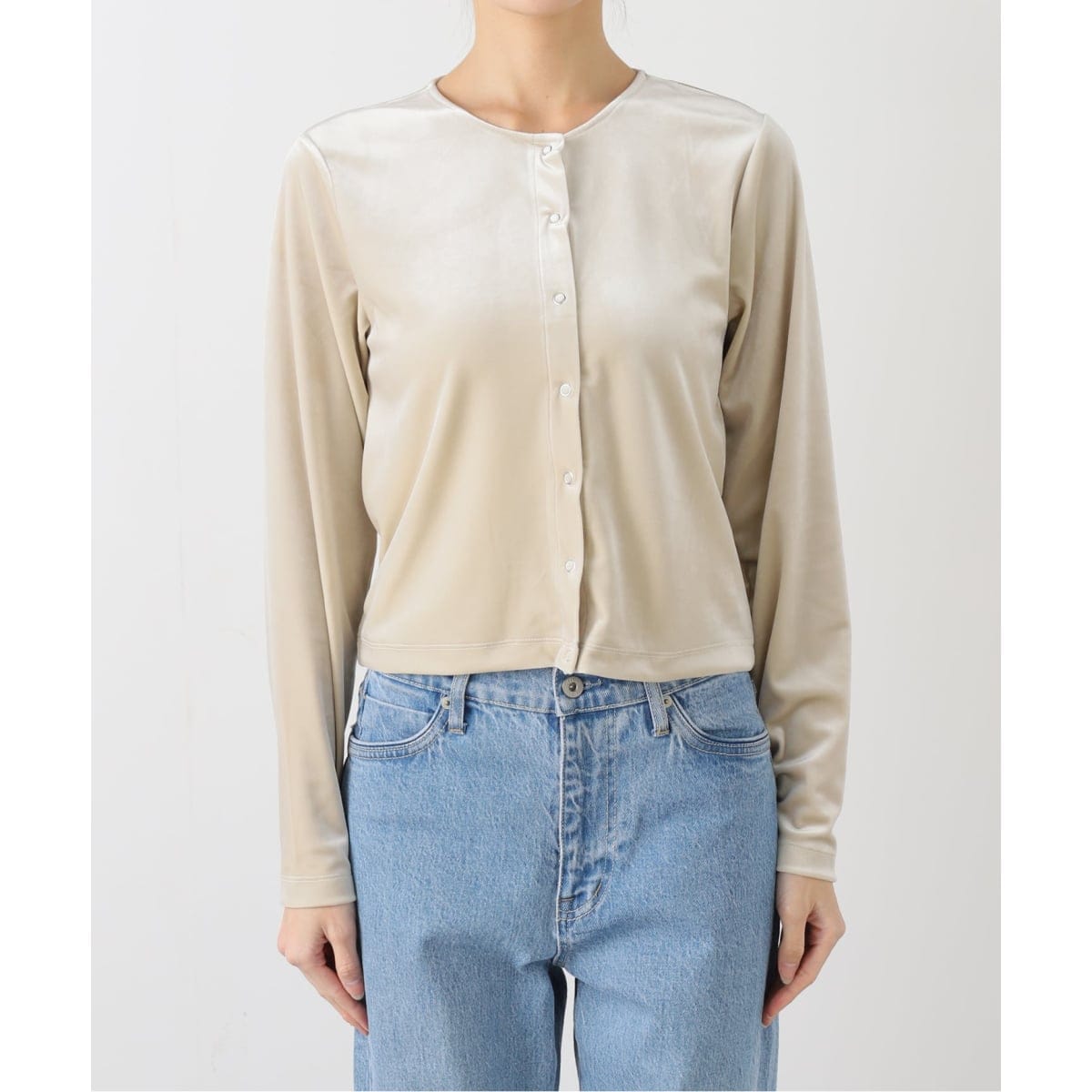 フォックスウールカシミヤ カーディガン | スローブ イエナ(SLOBE IENA