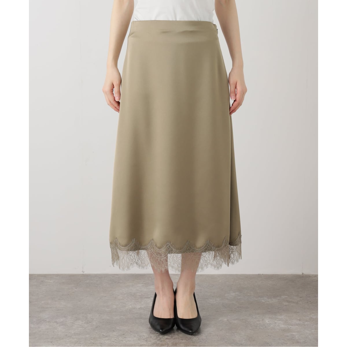 フレンチリネンタイトスカート | スローブ イエナ(SLOBE IENA