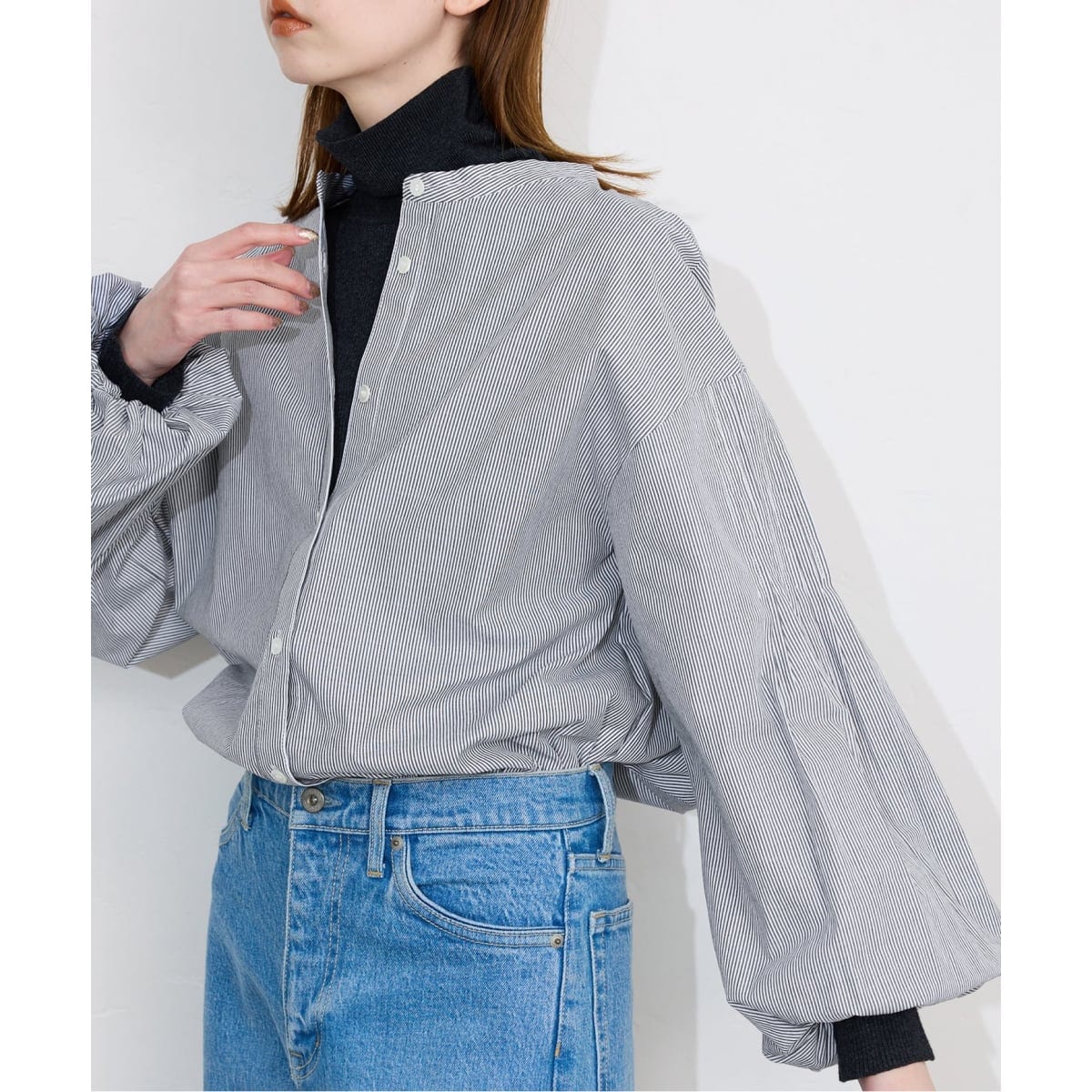 WEB限定/追加2》フリルピンタックブラウス | スローブ イエナ(SLOBE