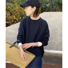 《セットアップ対応可/追加》コットンダブルフェイスプルオーバー