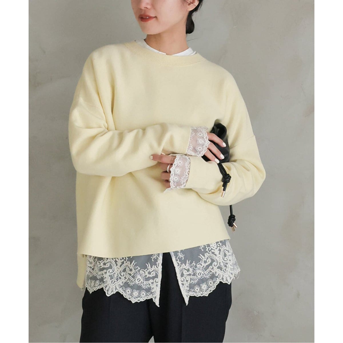 セットアップ対応可/追加》コットンダブルフェイスプルオーバー