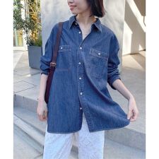 LEDENIM LABOR FORM デニムシャツ | スローブ イエナ(SLOBE IENA 