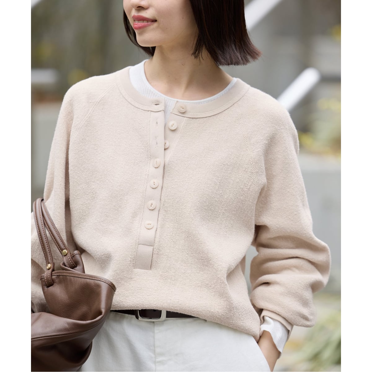 WEB限定 / 追加4》2枚SETヘンリーネックプルオーバー | スピック