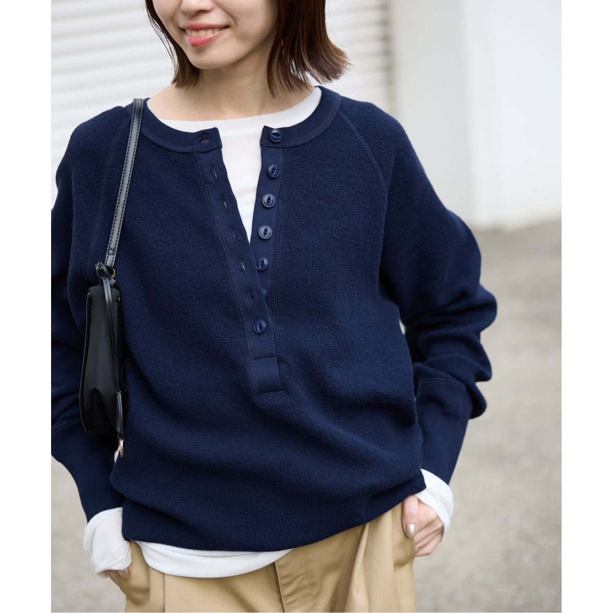 Leminor/ルミノア】For SLOBE every day ビッグボーダーカットソー