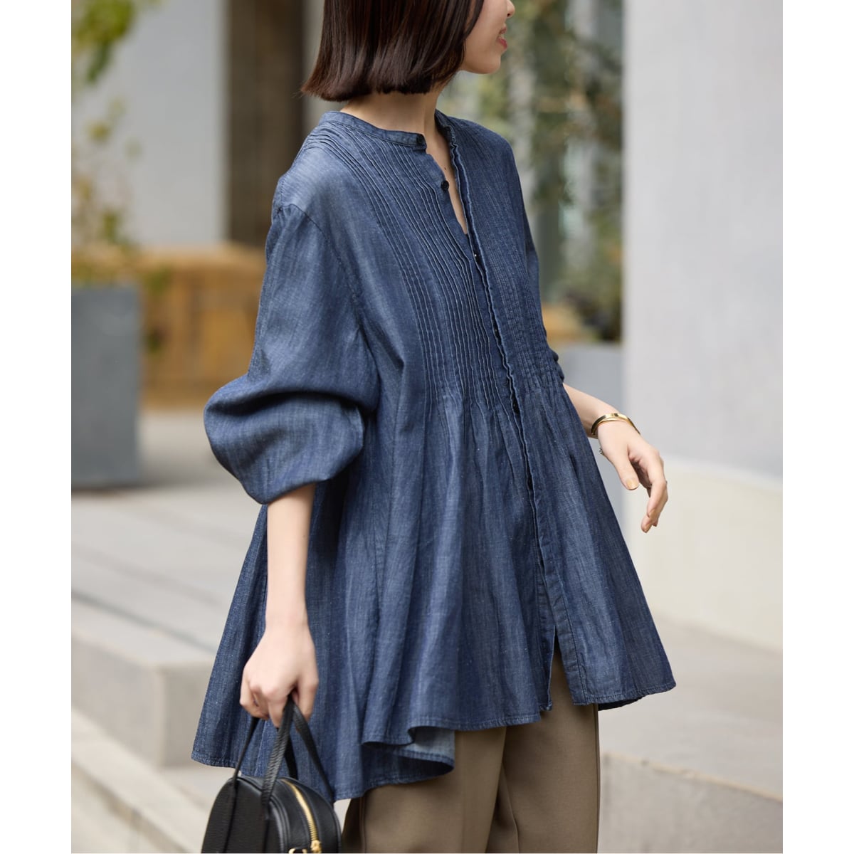 ウールガーゼワイドプルオーバー | かぐれ(kagure) | マルイウェブチャネル