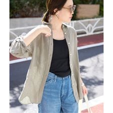 《追加予約》リネンコットンレギュラーシャツ