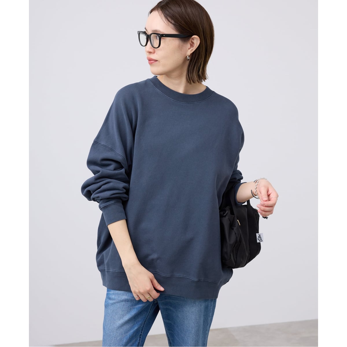 WEB限定/追加》ビックシルエットピグメント裏毛プルオーバー