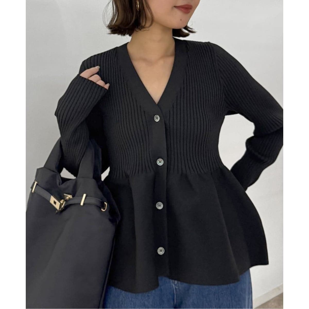 追加》tyn.TGOR/トゴール フリルカーディガン J0102 | スローブ イエナ