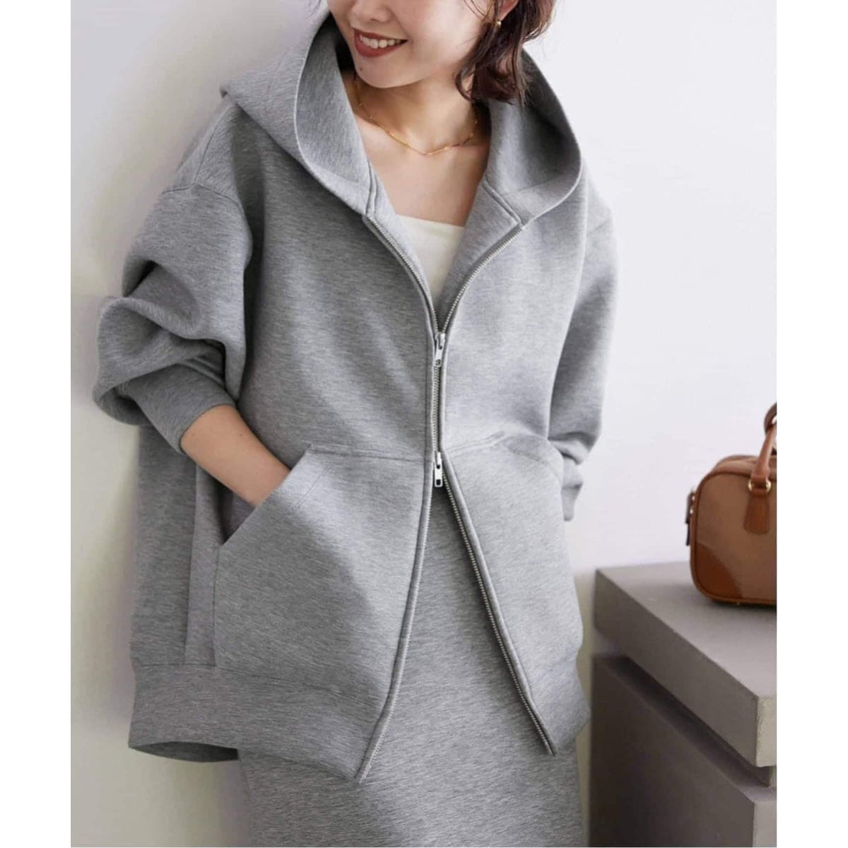 イエナ　パーカー セール】CHAMPION*IENA 別注 HALF ZIP フーディー◇（パーカー）｜IENA