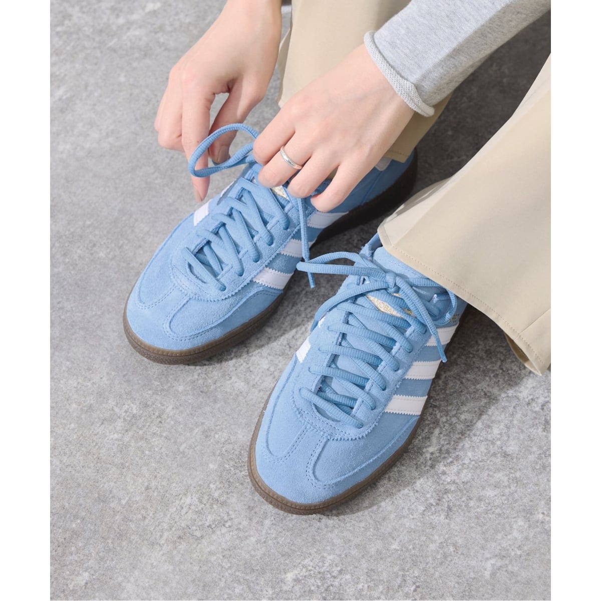 [�}���C]�sWEB����T�C�Y����tadidas/�A�f�B�_�X HANDBALL SPEZIAL/�X���[�u �C�G�i�iSLOBE IENA�j �T�b�N�X�u���[ B