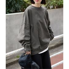 《WEB限定/追加2予約》ビックシルエットピグメント裏毛プルオーバー