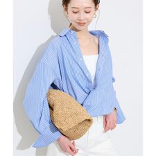 《UVカット/予約》ポプリン2WAYシャツ