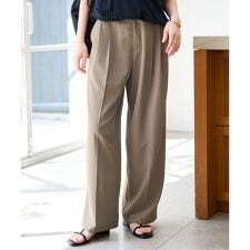 《汗染み防止/接触冷感/吸水速乾/予約》PEストレッチイージースラックス