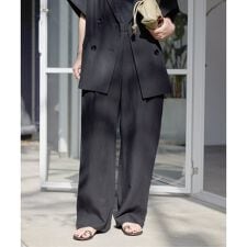 《セットアップ対応可/予約》リネン混パンツ