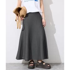 《セットアップ対応可/予約》セミフレアニットスカート