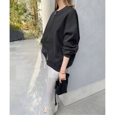 《WEB限定/追加予約》ダブルZIPクルーネックカーディガン