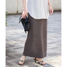 《追加予約》テープヤーンニットスカート