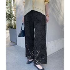 《追加予約》コットンレースイージーパンツ