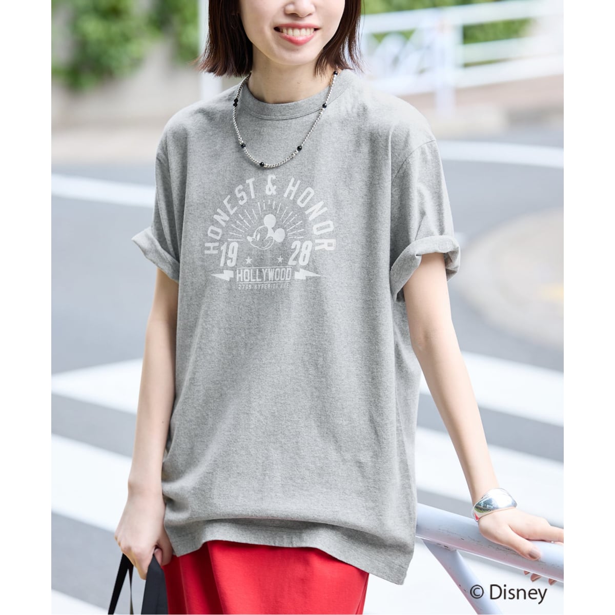 追加》Champion/チャンピオン SLOBE別注 /Mickey/Donald/ Tシャツ