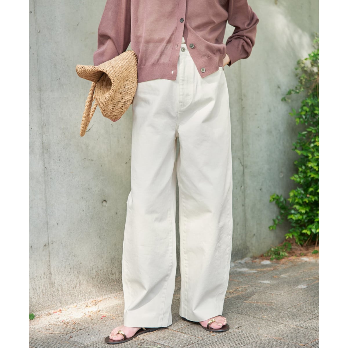 LE DENIM ライトカーブバギーデニムパンツ | スローブ イエナ(SLOBE LE DENIM ライトカーブバギーデニムパンツ | スローブ イエナ(SLOBE
