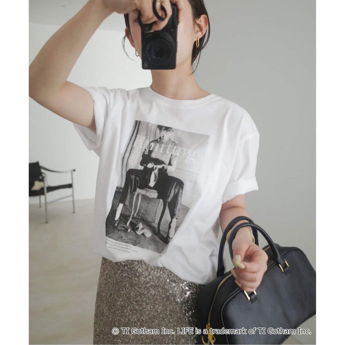 期間限定最終お値下げ　 BB TRACKTOP SLOBE IENA 追加4》GOOD ROCK SPEED SLOBE別注 LIFE PC PHOTO TEE1 | スローブ