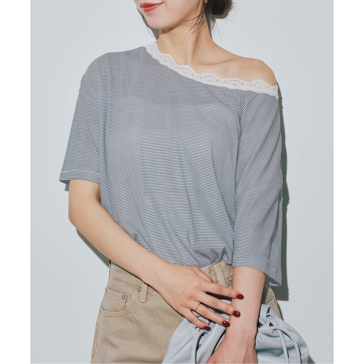 miller/ミラー SLOBE別注 レースシアーTEE | スローブ イエナ(SLOBE