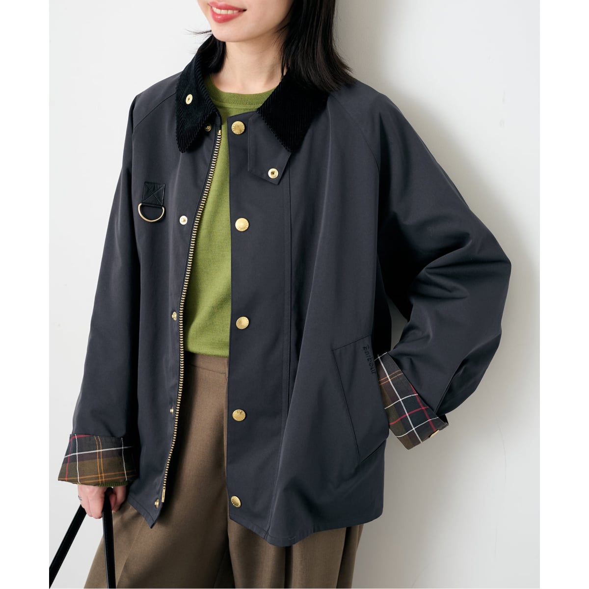 予約》BARBOUR/バブアー SLOBE別注 TRANSPORT modify | スローブ
