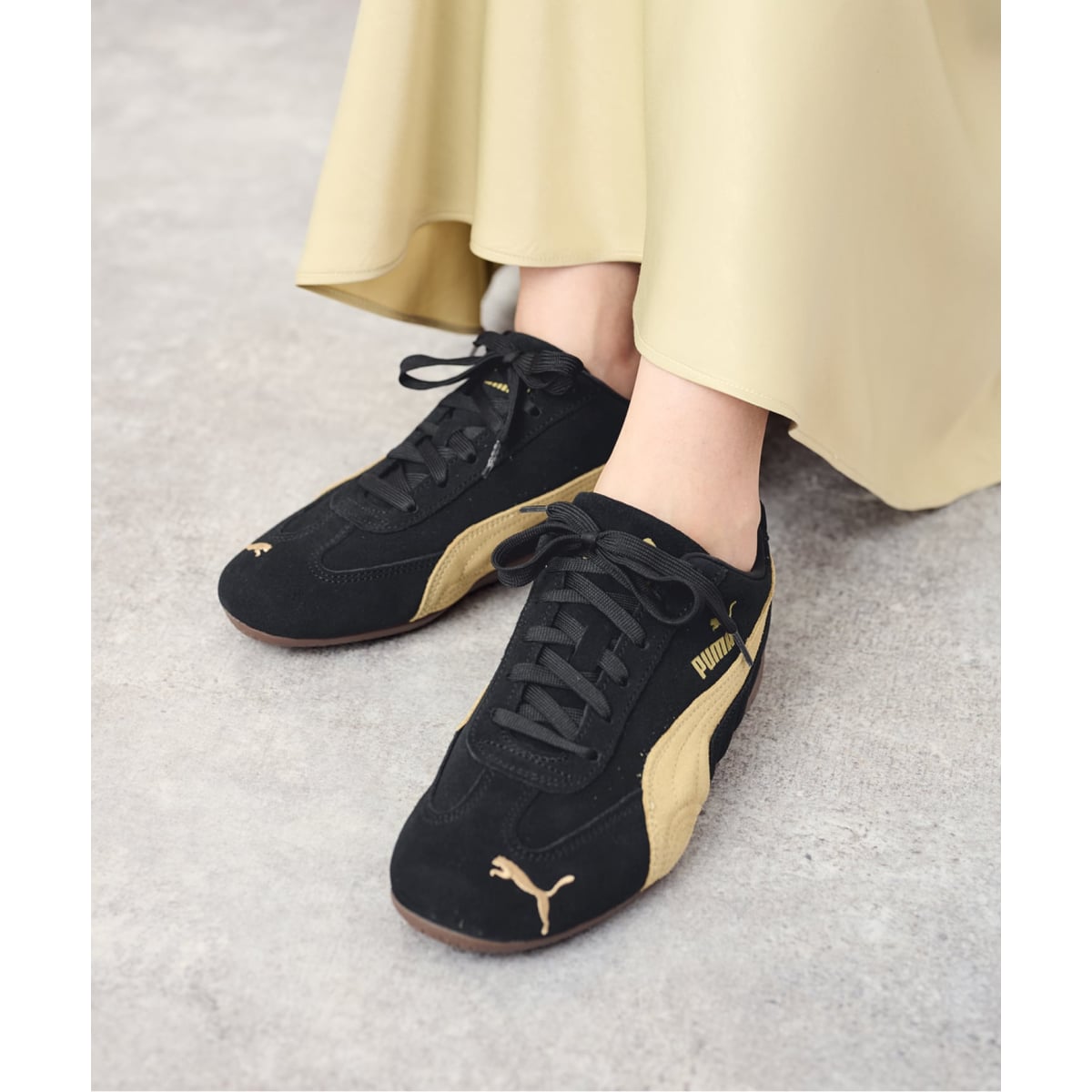[�}���C]�s�ǉ��tPUMA/�v�[�} SPEEDCAT OG 398846/�X���[�u �C�G�i�iSLOBE IENA�j �u���b�N A