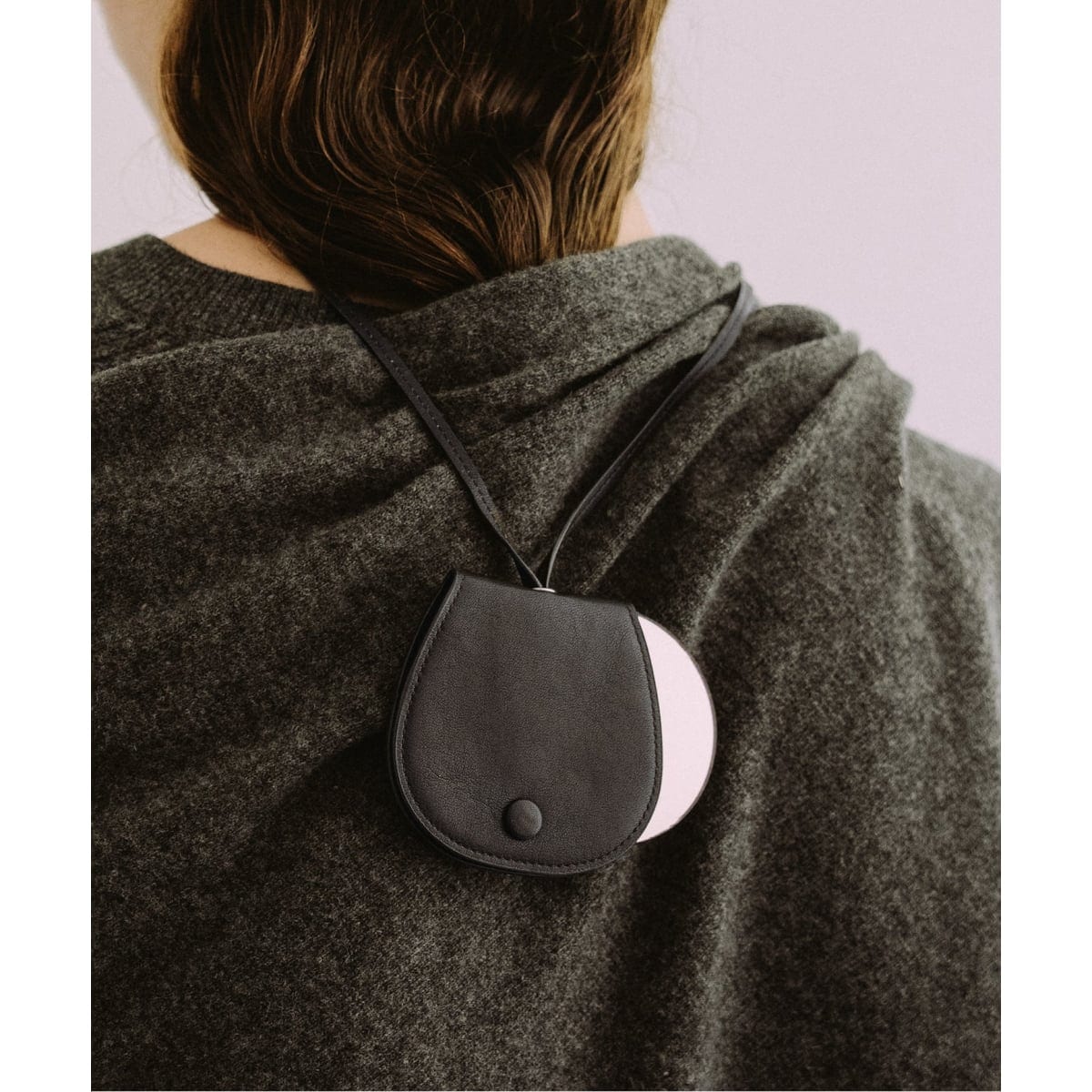 [�}���C]�s�\��tLUMEN/������ MOON MIRROR CHARM LSL6F45CR/�X���[�u �C�G�i�iSLOBE IENA�j �u���E��