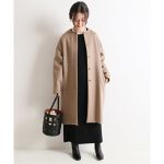 HAMILTON コンパクトノーカラーコート◇ | スローブ イエナ(SLOBE IENA 