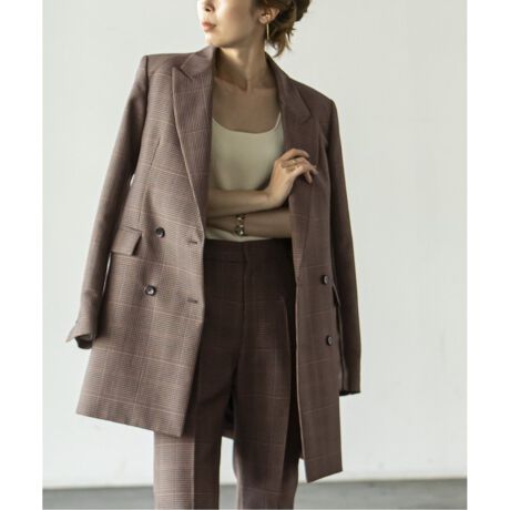 チェックピークドロングジャケット2◇ | ノーブル(Noble) | マルイ  