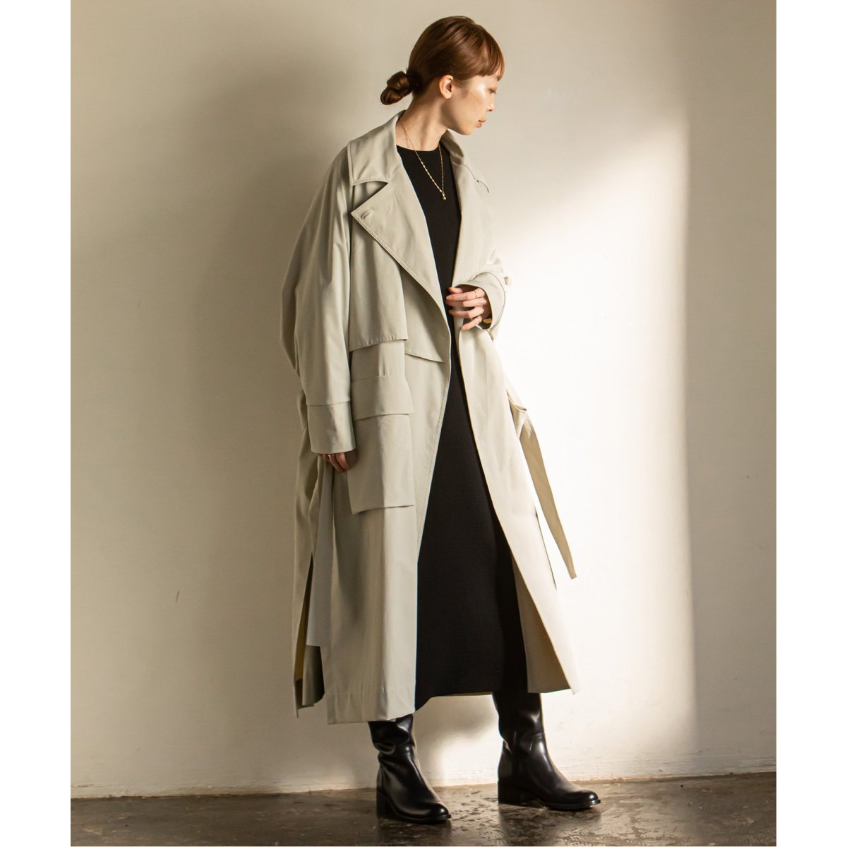 コグザビッグスモーク トレンチ コート FATIMA TRENCH COAT