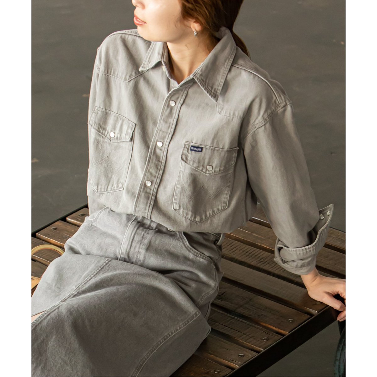 24春夏NOBLE別注 Wrangler デニム70s FLARE（WRANGLER
