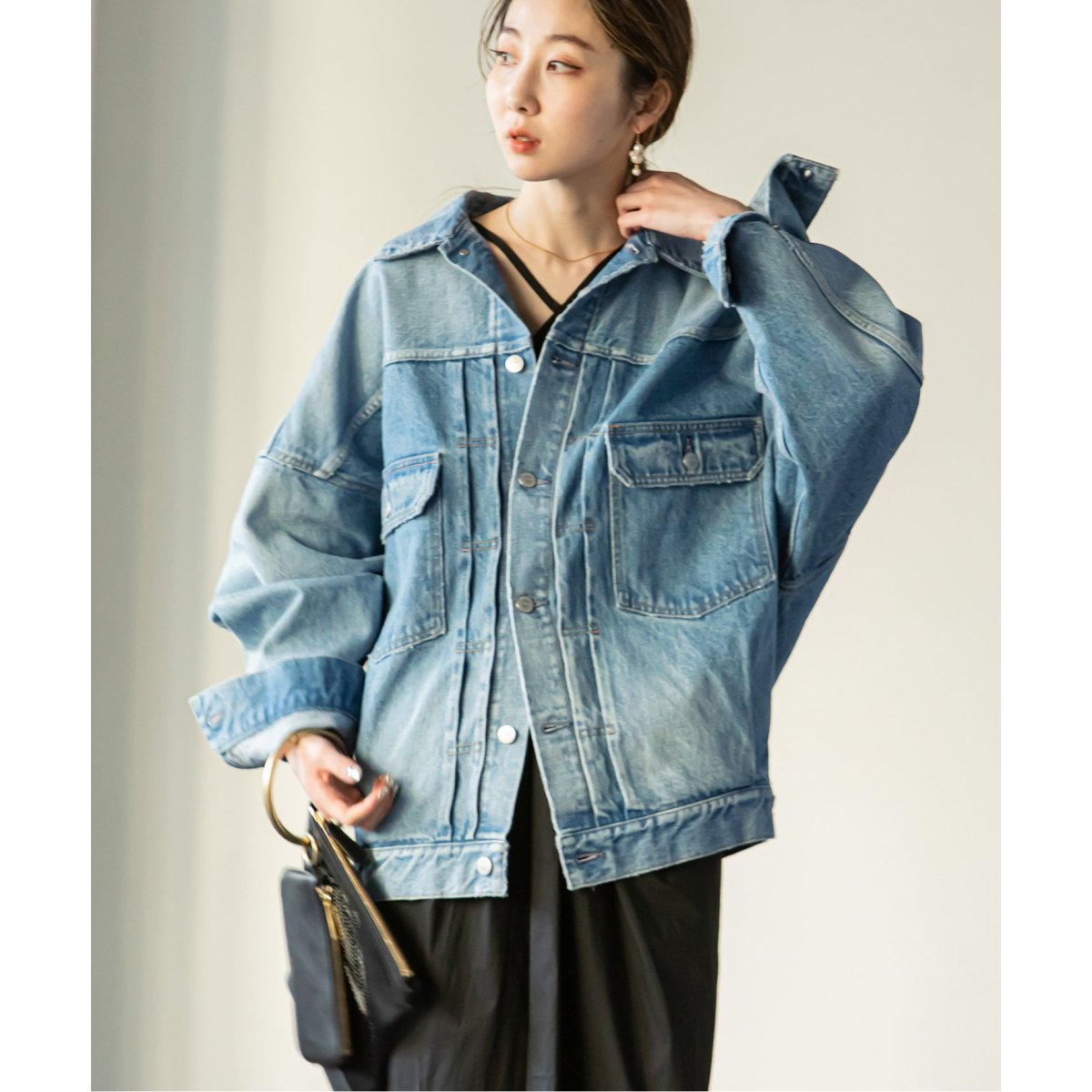 THE NEWHOUSE JADE JACKET デニム Gジャン 野沢和香 deautos.com