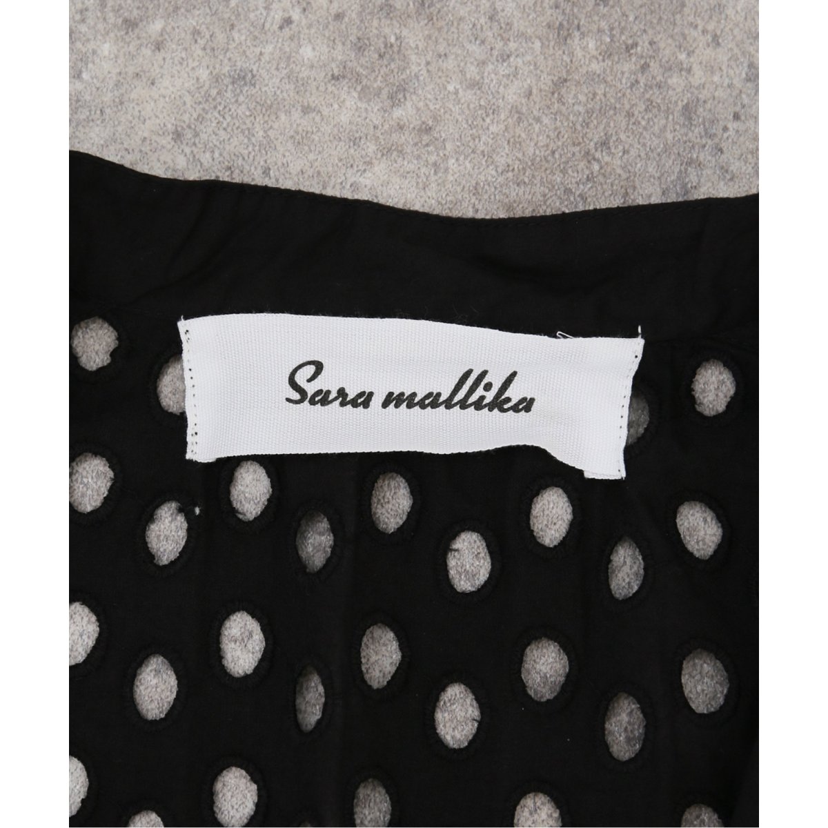 【SARAMALLIKA】COTTONCIRCLEHEMLADRESS