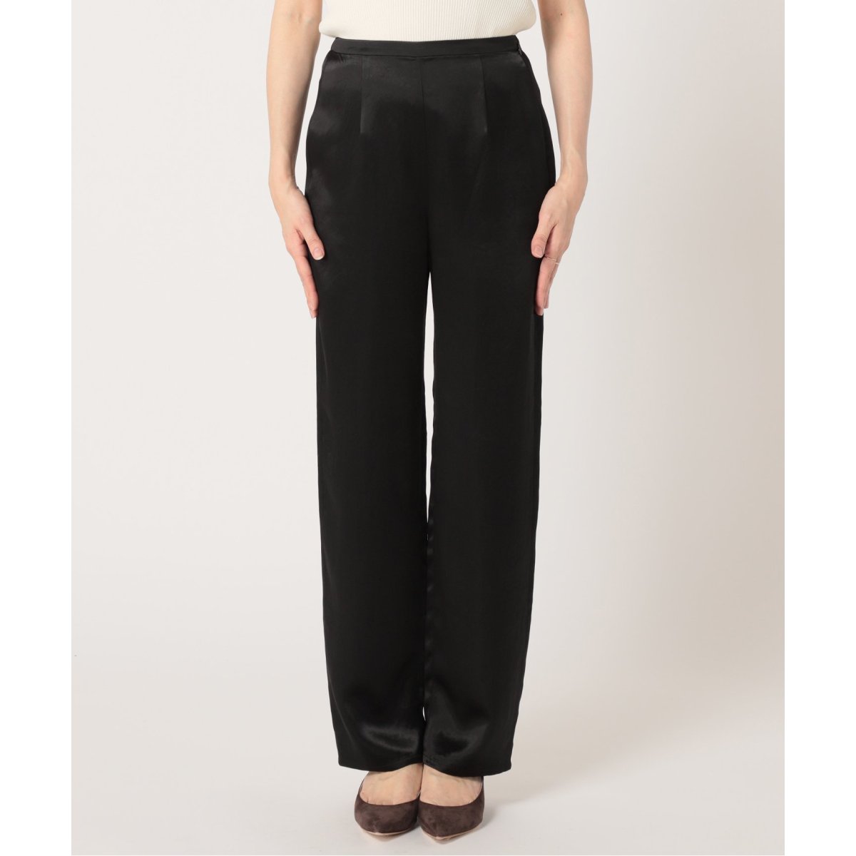 Junko Katoh For NOBLE Mizu Satin pants | verdadcre.com