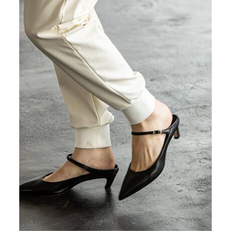 ☆大人気☆ブレンタ サンダル ミュール ストラップ ローヒール  