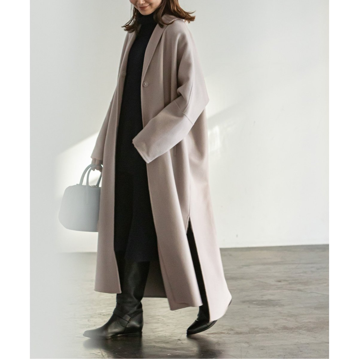 W/Nyリバーオーバーフレアコート | ノーブル(Noble) | マルイウェブ