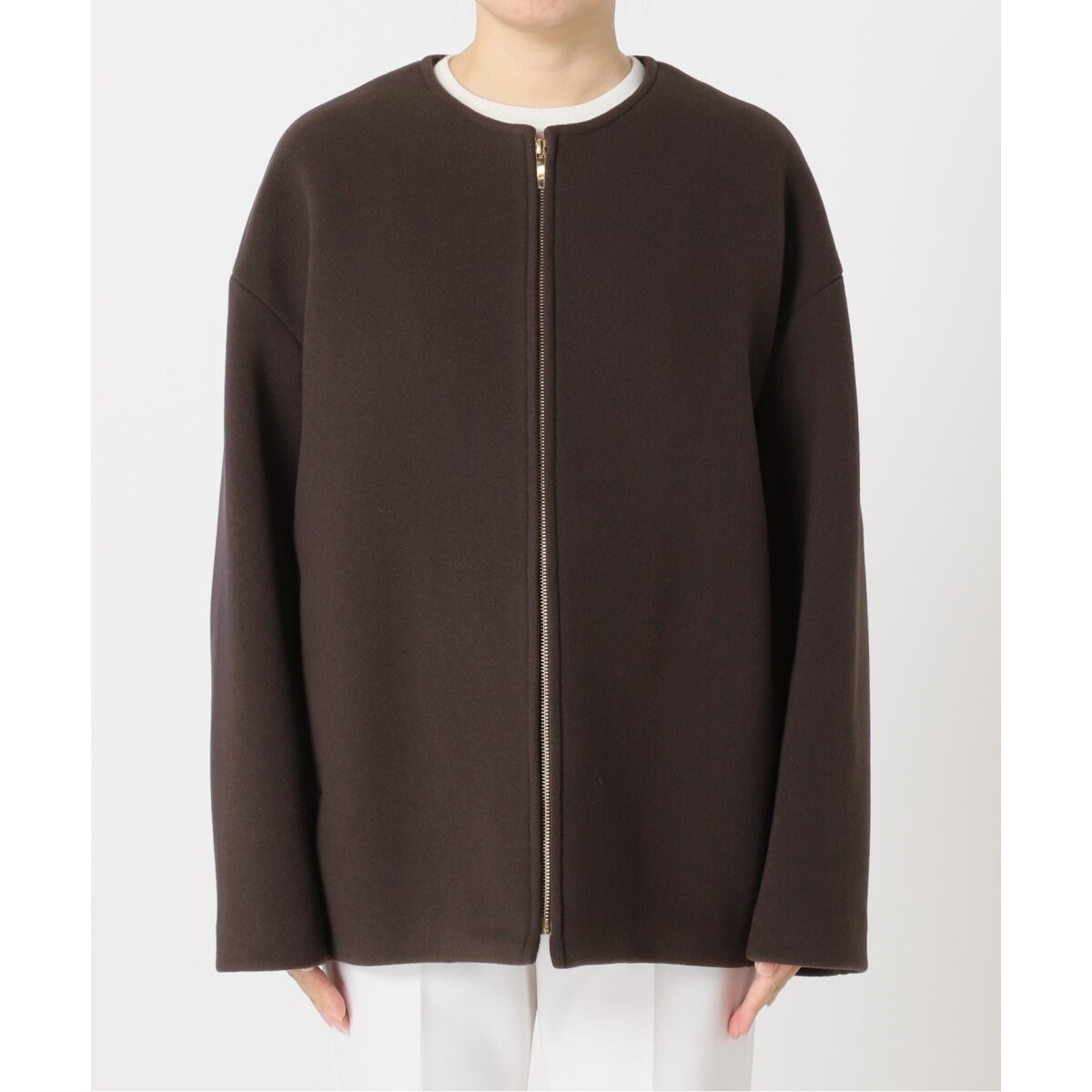 追加》MTRカラーレスジップショートコート | ノーブル(Noble) | マルイ