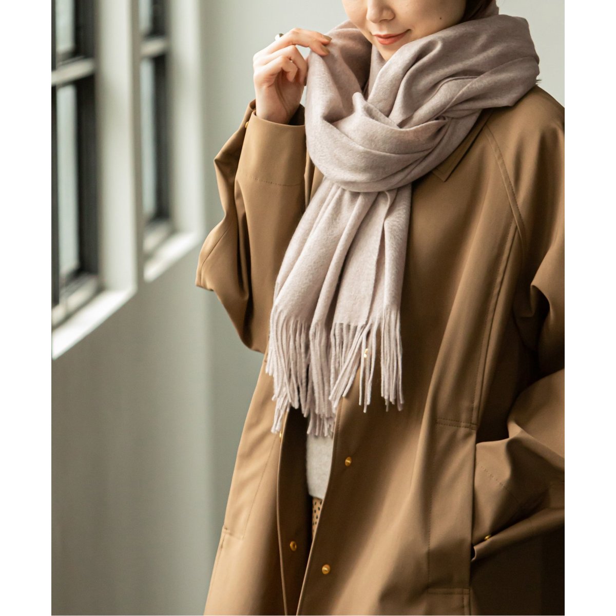 NOBLE＊ORIGINALカシミヤストール 追加2》ORIGINALカシミヤストール（ストール/ショール）｜NOBLE