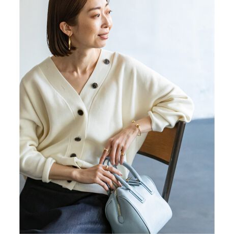 追加2》Vネックドルマンカーディガン | ノーブル(Noble) | マルイ  