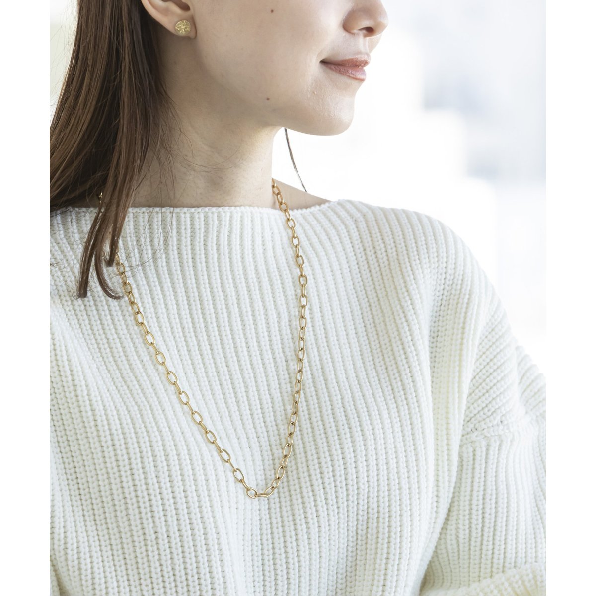 GABRIELA ARTIGAS】BABY RECTANGULAR NECKLA | ノーブル(Noble