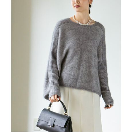 追加》ファーニットワイドプルオーバー 2 | ノーブル(Noble) | マルイ  