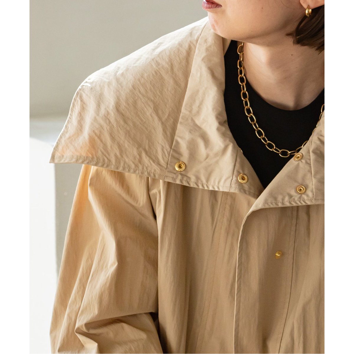 a 美品 NOBLE 2WAYダブルカラーショートブルゾン 2WAYダブルカラーショートブルゾン | ノーブル(Noble) | マルイ