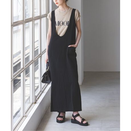 リネン混2WAYロングワンピース | ノーブル(Noble) | マルイウェブチャネル 