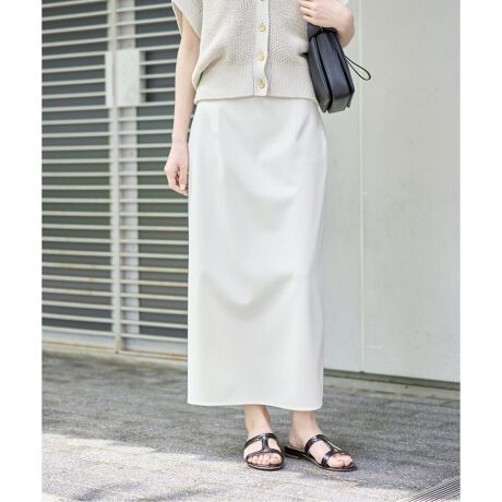 追加》ジャージーライクカラータイトスカート 4 | ノーブル(Noble  