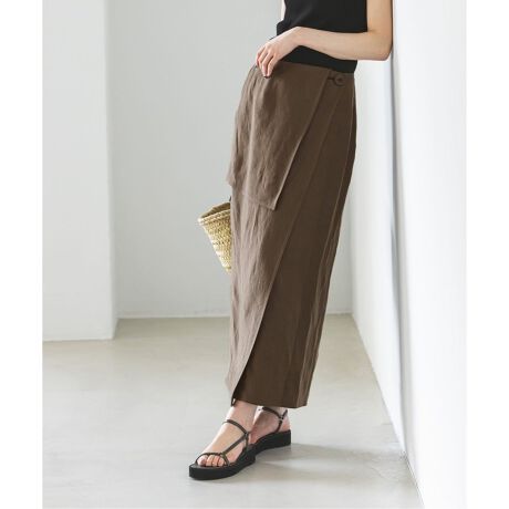 ダブルカバーラップスカート | ノーブル(Noble) | マルイウェブチャネル 