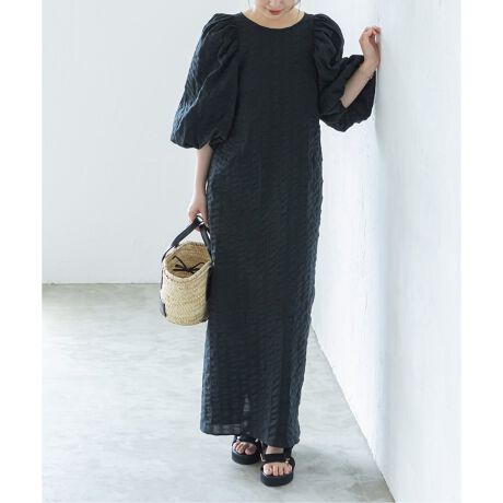 ミラクルウェーブパフスリーブワンピース | ノーブル(Noble) | マルイ  